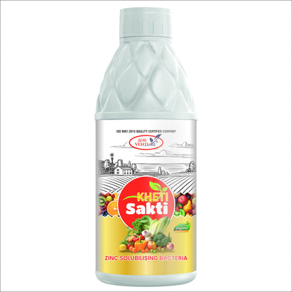 AgriVenture KHETI SAKTI ( ZSB – Zinc Solubiling Bacteria ) Bacterial Products (1Ltr)