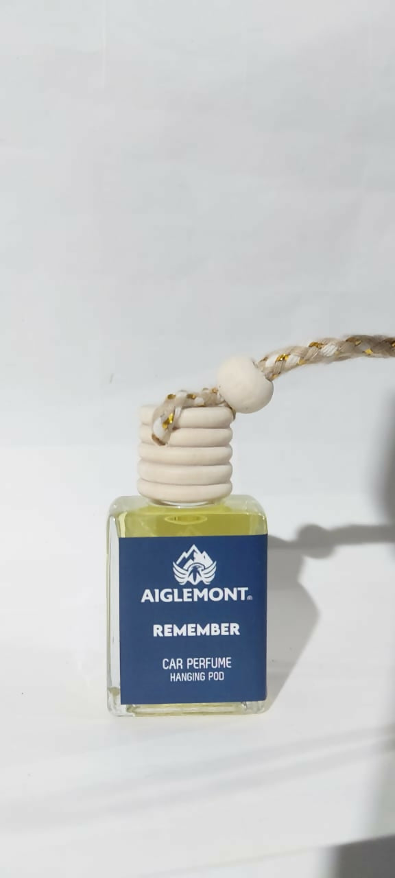 Aiglemont Remember Car Perfume Hanging Pod 10ml | Long-Lasting Car Air Freshener | Premium Car Interior Accessory