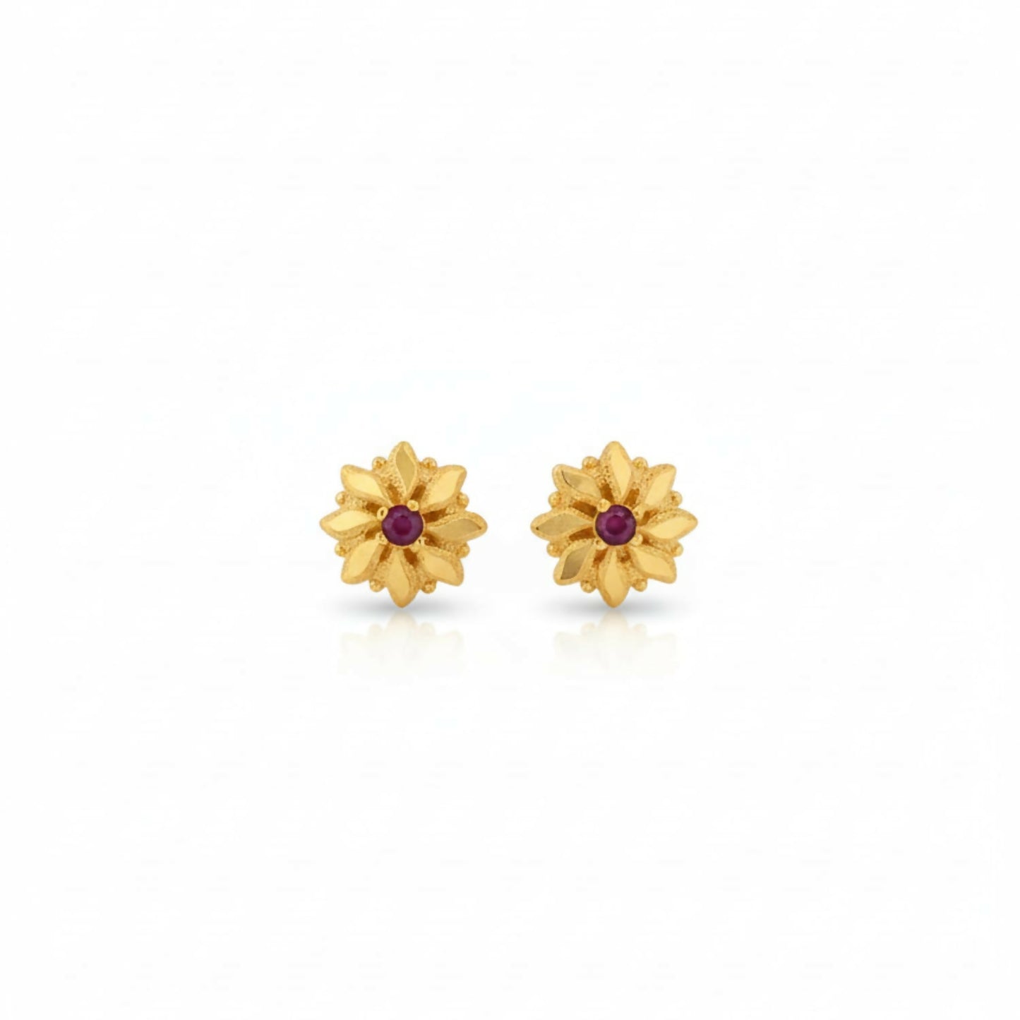 Lightweight Golden Jhumki Earrings | Daily & Occasion Wear