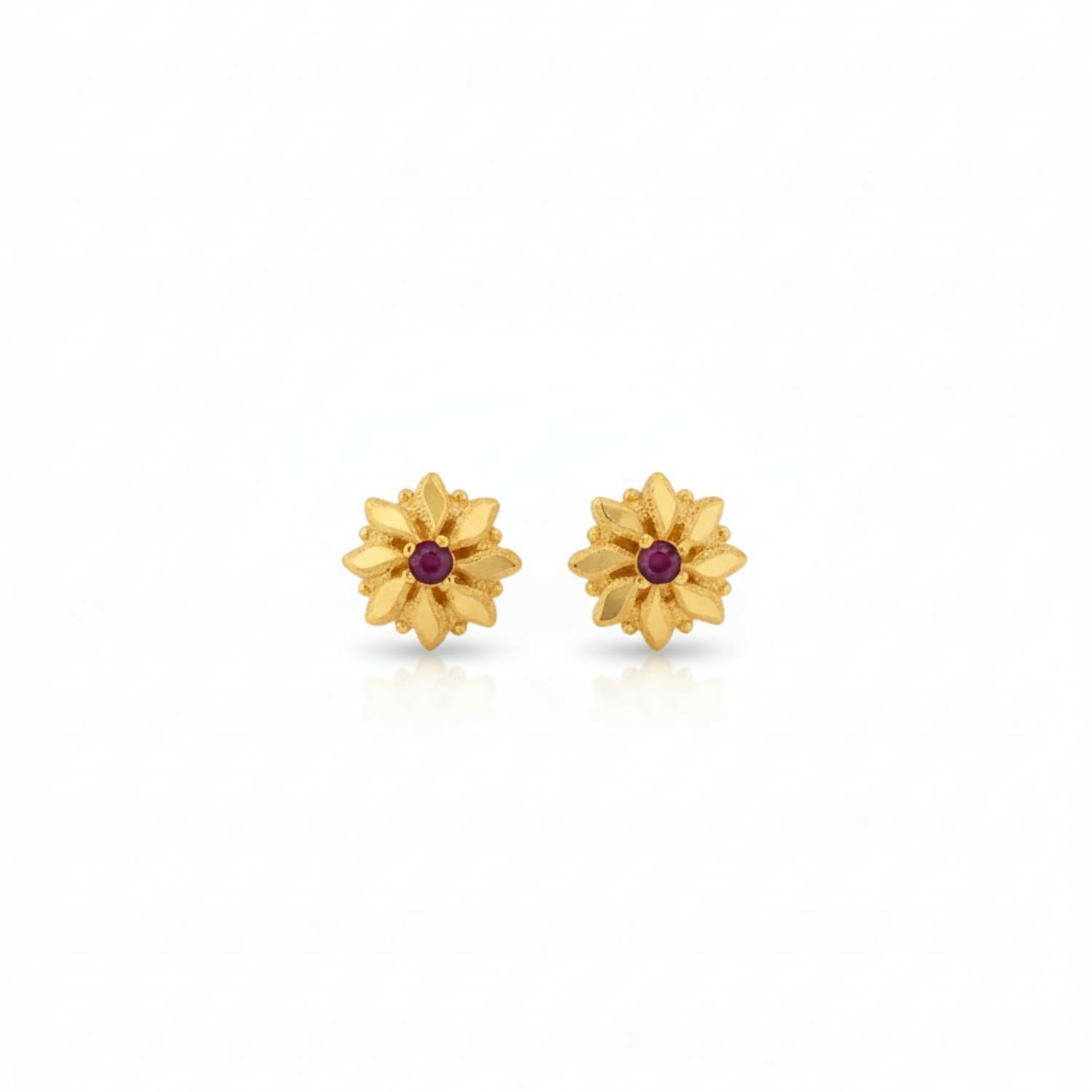 Lightweight Golden Jhumki Earrings | Daily & Occasion Wear