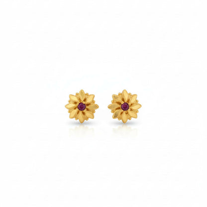 Lightweight Golden Jhumki Earrings | Daily & Occasion Wear
