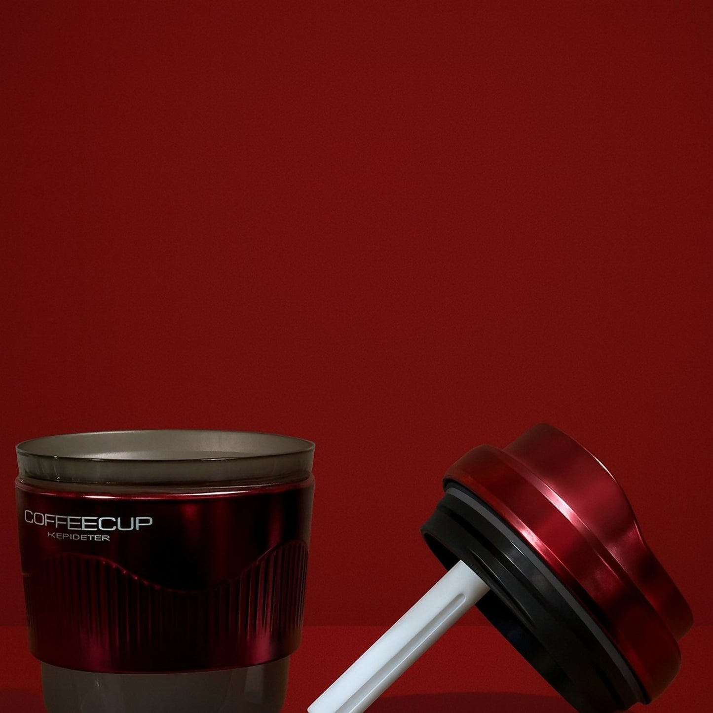 USB Coffee Cup Mini Humidifier 200ml Portable Cool Mist for Car & Office