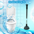 Drain Unblocker Pump – Heavy Duty Rubber Plunger | Velvet Wipe