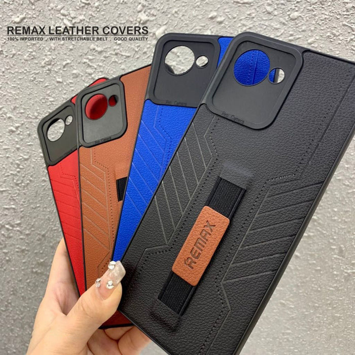 Leather Case With Belt Hard Case For Realme