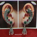 Silver Jhumka Earrings – Elegant Traditional Indian Jewelry