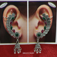 Silver Jhumka Earings