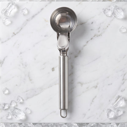 Stainless Steel Trigger Release Ice Cream Scoop Cookie Dough Scooper (1 Pc) view 4