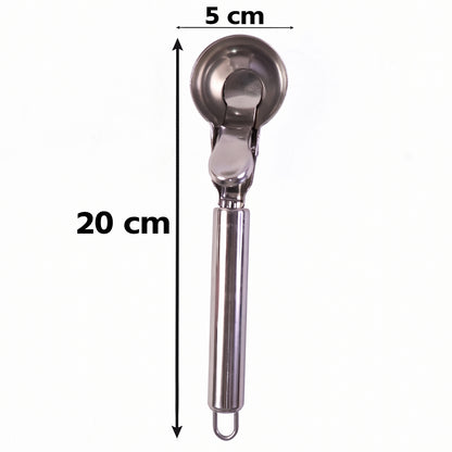 Stainless Steel Trigger Release Ice Cream Scoop Cookie Dough Scooper (1 Pc) view 6