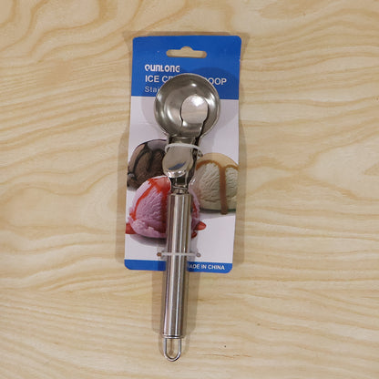 Stainless Steel Trigger Release Ice Cream Scoop Cookie Dough Scooper (1 Pc) view 9
