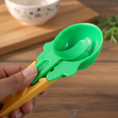 Premium 2-Piece Plastic Ice Cream Scoop Set with Easy-Release