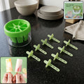 Plastic Ice Candy Maker – Reusable 8 Mold Set for Summer Treats
