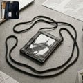 Leather Neck Wallet – Convenient ID & Card Holder with Lanyard