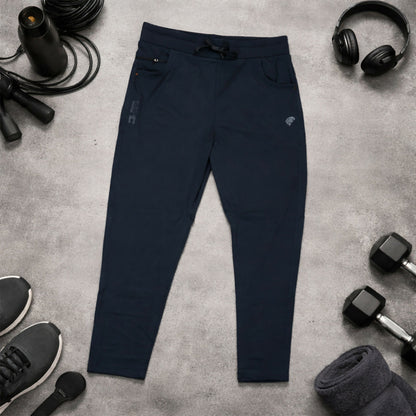 Men’s Slim Fit Stretchable Track Pants with Drawstring Waist Casual Lower
