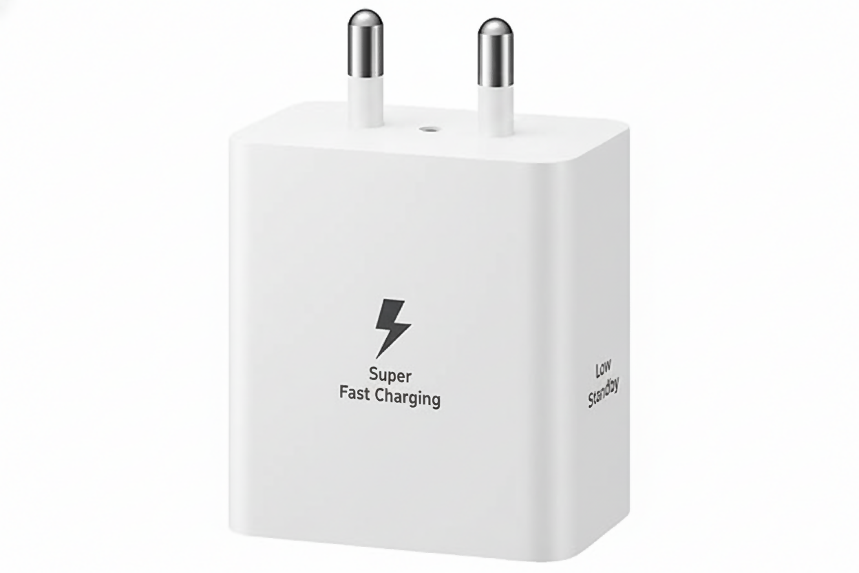 Uniteq 25W Type C Fast Charger Adapter with Cable PD USB C Charger (White)