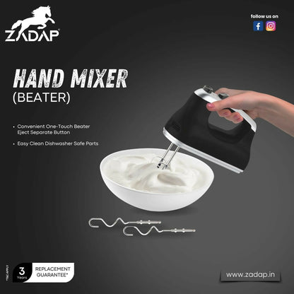 Zadap 300W Electric Hand Beater 2 Year Warranty