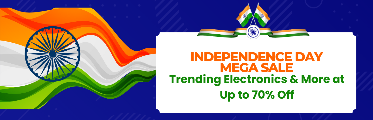 Independence Day Mega Sale: Grab Trending Electronics & More at Up to 70% Off