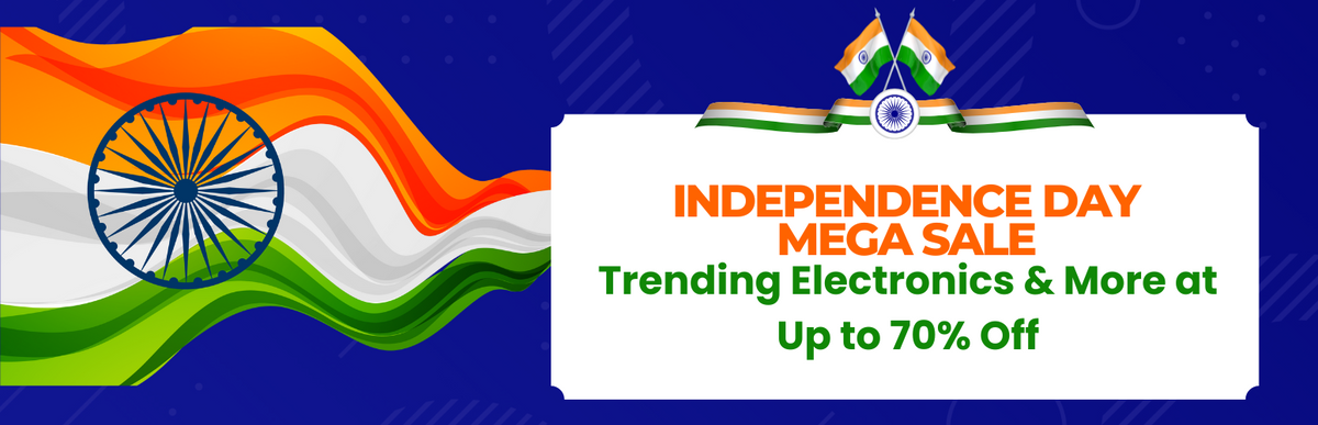 Independence Day Mega Sale: Grab Trending Electronics & More at Up to 70% Off