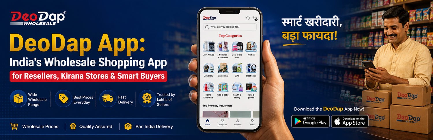 DeoDap App: India's Wholesale Shopping App for Resellers, Kirana Stores & Smart Buyers