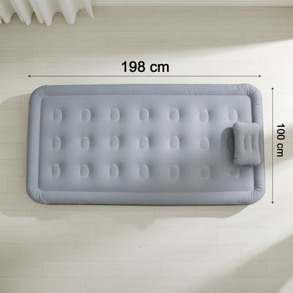 Portable Inflatable Bed Folding Lazy Bed (198x100x40 Cm / 1 Pc)
