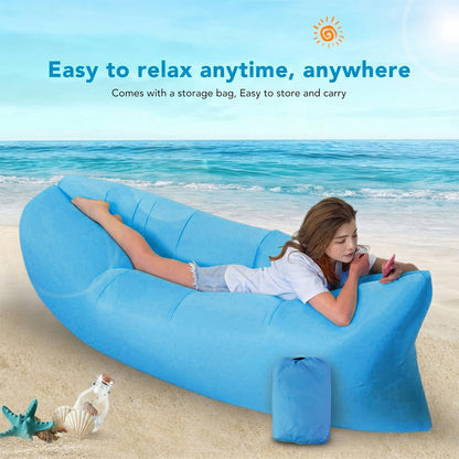Foldable Inflatable Wind Sofa for Beach