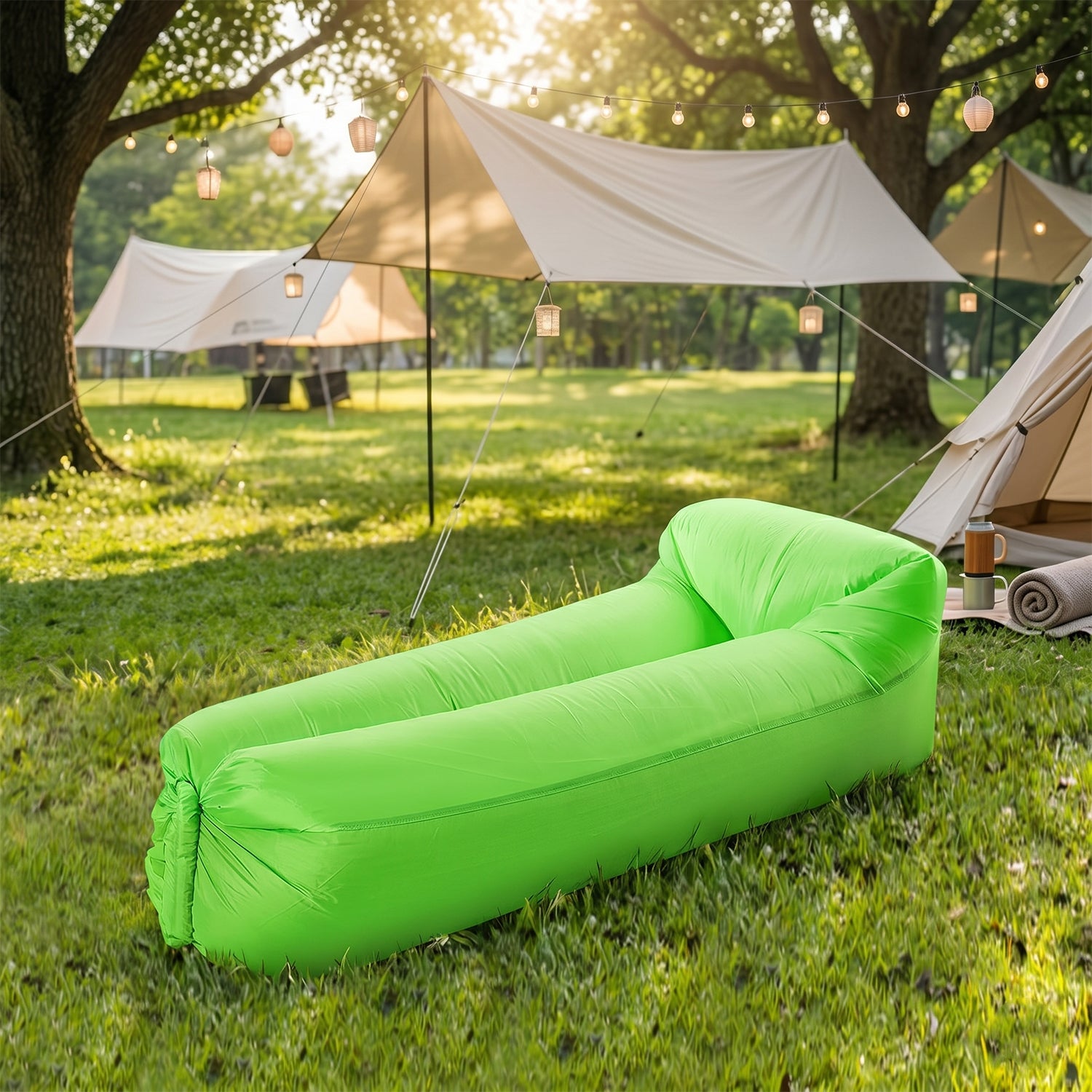 Foldable Inflatable Wind Sofa for Beach