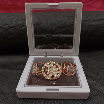 Designer AD Floral Bracelet for party wear