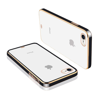 Clear Hard Chrome Case For Iphone