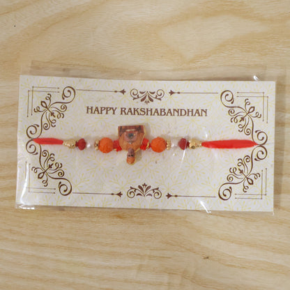 Festive Rakhi with traditional styling and comfortable thread