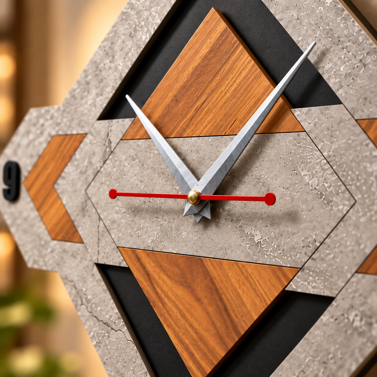 Diamond Clock 6