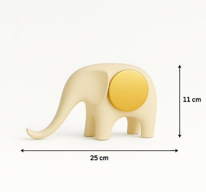 Elephant showpiece ideal for living room and shelf decoration