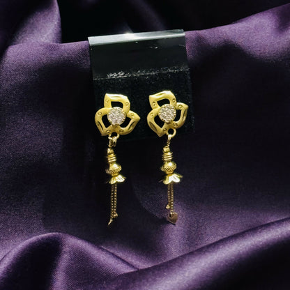 Minimal Daily Wear Gold Plated Earring