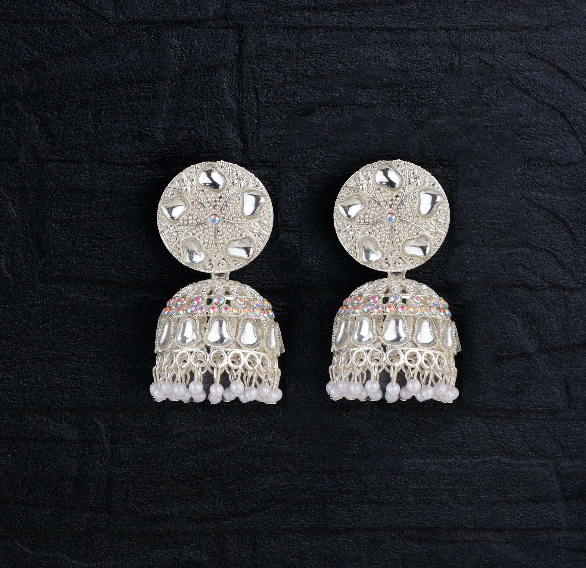 Stylish Fancy Traditional Pearl Jhumka Earrings