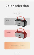Bluetooth Speaker – Solar Charging & TWS Dual 5W Audio