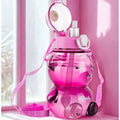 Kids Teddy Bear Water Bottle – Spill-Proof Lockable Lid & Strap