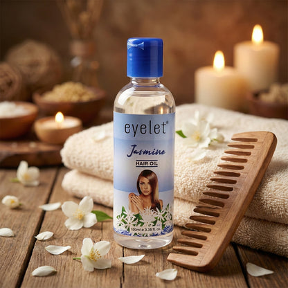 Eyelet Jasmine Hair Oil 100ml – Nourishing Oil for Smooth, Shiny & Healthy Hair