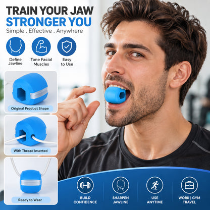Jawline exerciser white bg
