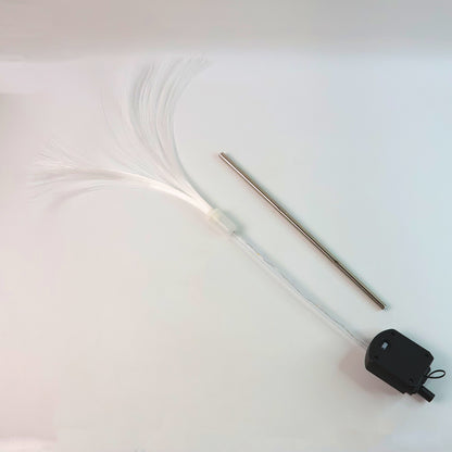 fiber-optic garden light
