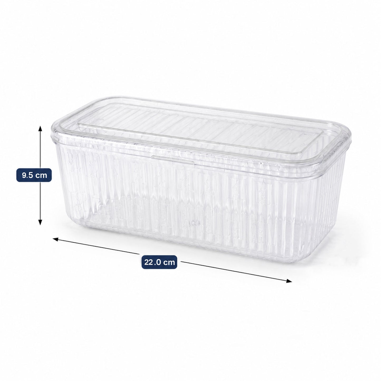 Elegant acrylic jewelry organizer with multiple compartments ideal for dressing table.
