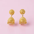 Ethnic Jhumka Earrings – Traditional Design with Gold Plating for Women & Girls