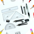 Geometry Set with Hi-Precision Compass – Complete Camlin Scholar Kit