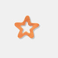 Wooden Star Teether – Safe, Non-Toxic Baby Toy
