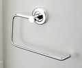 Stainless Steel Half Napkin Ring – Modern Brushed Nickel Finish