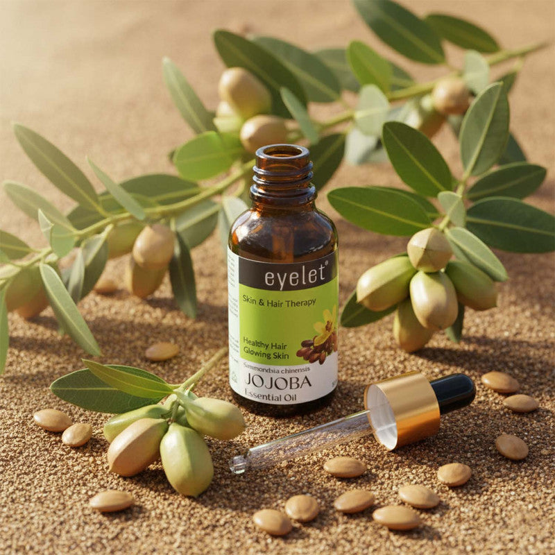 Eyelet Jojoba Essential Oil Natural Skin & Hair Therapy Oil 30Ml