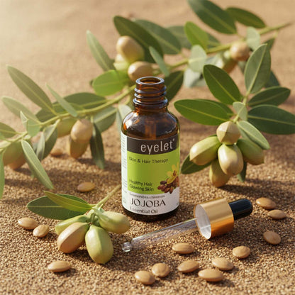 Eyelet Jojoba Essential Oil Natural Skin & Hair Therapy Oil 30Ml