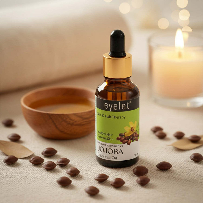 Eyelet Jojoba Essential Oil Natural Skin & Hair Therapy Oil 30Ml