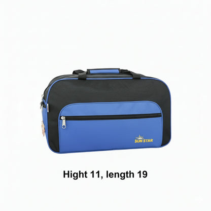 Sun Star Traveling Dholak Bag – Premium Padded Multicolor Case with Front Zipper Pocket, Durable Handles, Lightweight Instrument Travel Bag