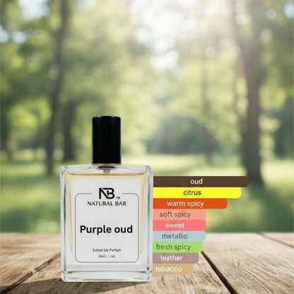 Purple Oud Eau de Parfum for Men and Women |Warm Spicy Citrus notes| | Long- Lasting Luxury Perfume | Ideal Gift for Wife & Girlfriend |50 ml