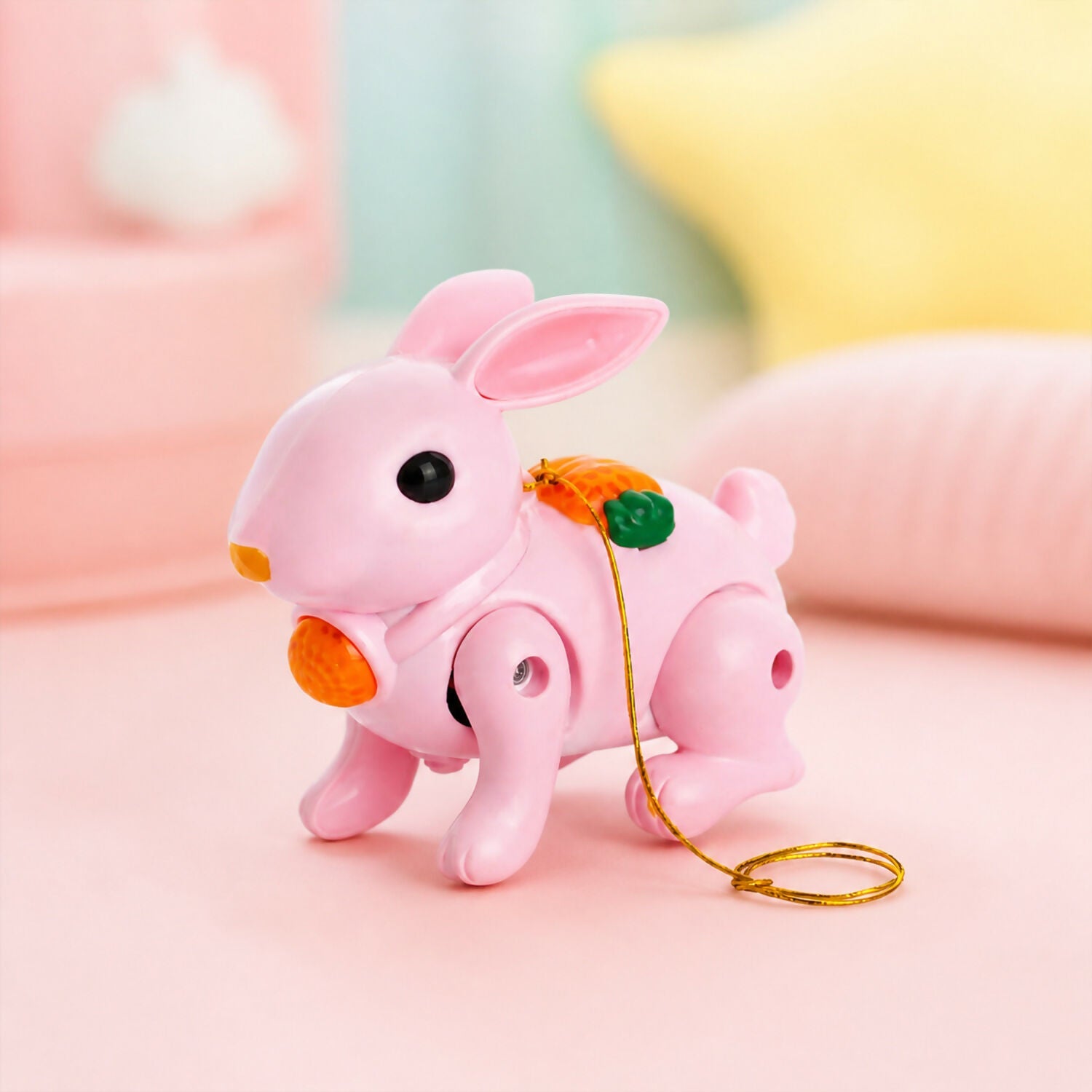 Crawling Rabbit Toy – Musical with Lights & Sounds for Kids Mix colour