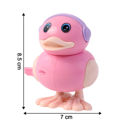 Cute Wind-Up Walking Duck Toy for Kids (1 Pc)