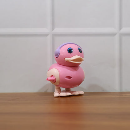Cute Wind-Up Walking Duck Toy for Kids (1 Pc)